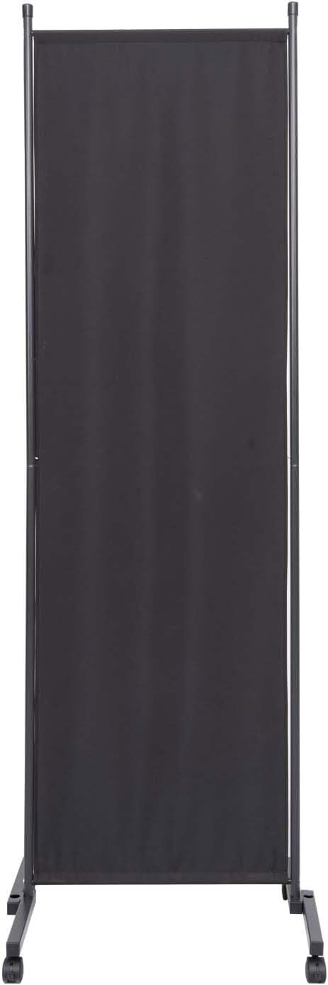Room Divider 22'' Wide Partition Room Dividers, 1 Panel Wall Divider w/Wheel | - Image 4