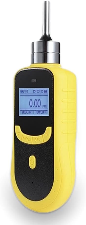 ATO Portable High Sensitivity Chlorine (Cl2) Gas Leak Detector, 0 to 100 ppm, with Sound and Light Alarm