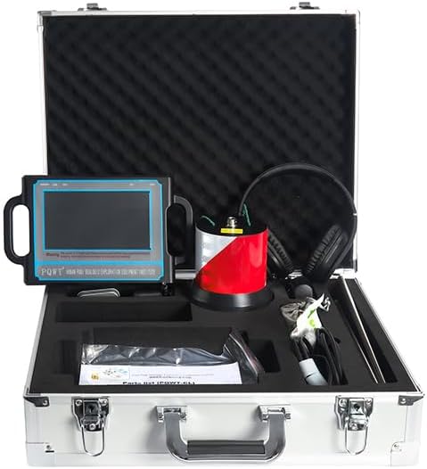 PQWT GT500A Groundwater Finder 500M Depth Water Locator for Well Drilling with Pipeline Leak Detector Water Leak Locator