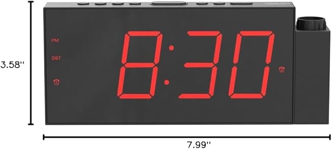 Mesqool Digital Projection Alarm Clock - Image 10