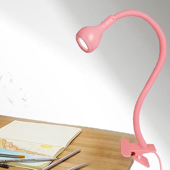LED Desk Lamp, 360°Flexible Gooseneck and Clamp Reading Light | Portable USB by Weltition