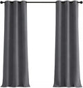 NICETOWN Grey Light Blocking Curtains 96 Inches Long 2 Panels by NICETOWN