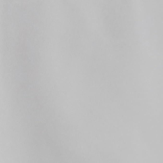 Amazon Basics Lightweight Pleated Bed Skirt, Full, Light Grey, Solid