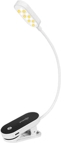 VAVOFO Rechargeable Book Light, 14 LEDs Eye Care Clip On Amber Reading Light by VAVOFO