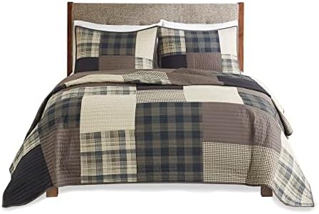 Woolrich Quilt Set King, Southwestern Aztec Bedding, Reversible Lightweight - Image 13