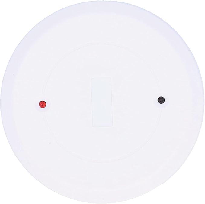 Wired Glass Break Detector, Round Door Window Sensor Tamper Alarm Ceiling/Wall Mount for Home Office Safe System Ring Alarm Glass Break Sensor Ring Security System Ring Door Sensors