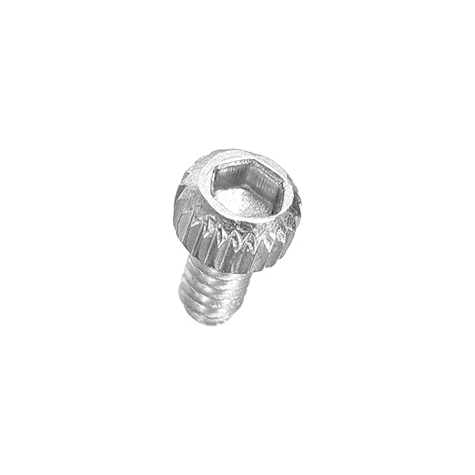 Kozelo 60pcs Socket Head Cap Screws - [M1.4-0.3 x 2mm] 304 Stainless Steel Allen Socket Drive for Electrical Motor 3D Printing Fan Engine Replacement Use, Silver