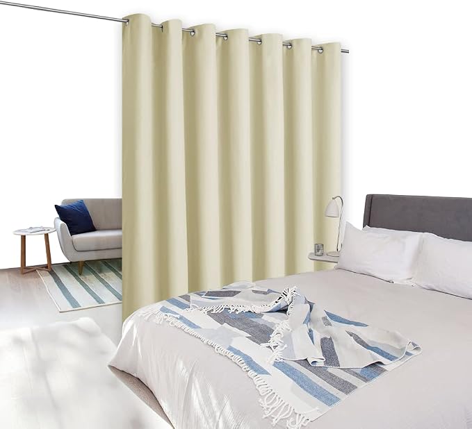 NICETOWN Room Separating Divider, Room Divider Curtain Screen Partition - Image 2