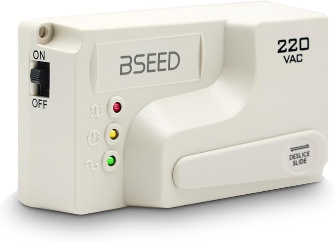 BSEED Wiring Surge Protector, Adjustable Voltage,Power Suppressor Protector with Protected Light Indicators for Refrigerator/TV/Air Conditioning/Computer and Other Home Appliances, 220V 3520W-1Pack