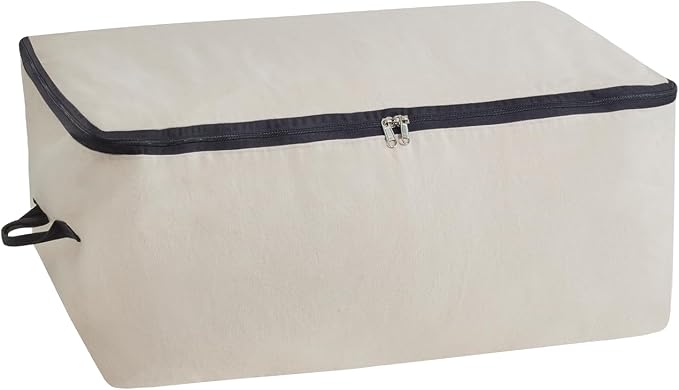 Canvas Under Bed Storage Bags by OrganicCottonMart