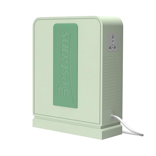 BESTRANS 2000W Step Up Transformer 110v to 220v Converter, Heavy Duty Voltage Converter 110v-120v to 220v-240v with Dual Outlets, Overload Protection & Ultra-Quiet for Home Appliances, Light Green