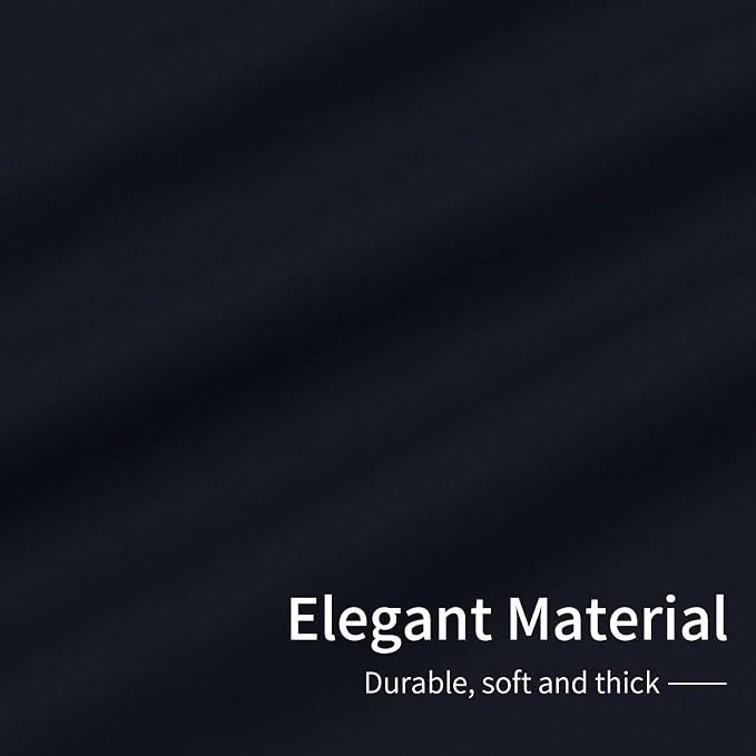 Easy-Going Blackout Curtains for Bedroom, Solid Thermal Insulated Grommet and - Image 6