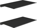MKO 8" Small Floating Shelves for Wall, Metal Wall Mounted Shelf for Bathroom by MKO