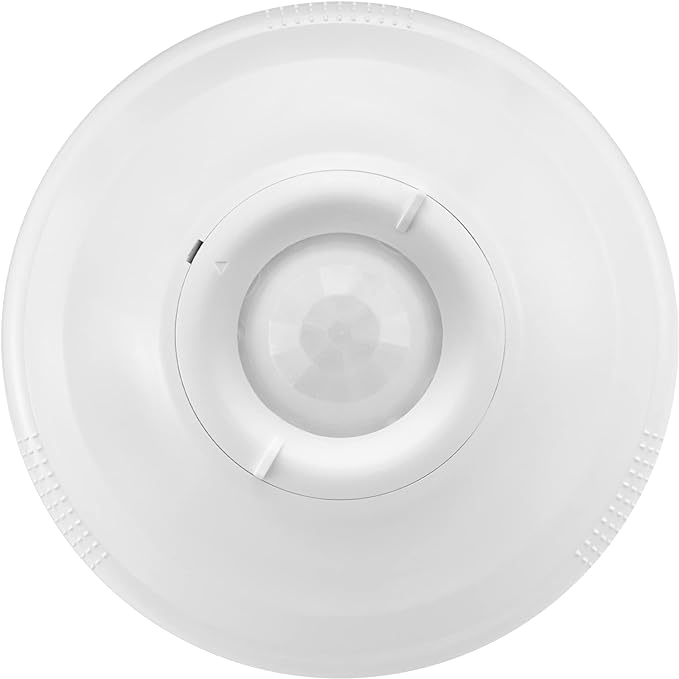 Maxxima Ceiling Mount 360 Degree PIR Occupancy Sensor - Hard-Wired Motion Sensor, LED Compatible, Commercial or Residential Automatic Sensing Solution for Indoor Use at Max Height 15ft, 120-277V