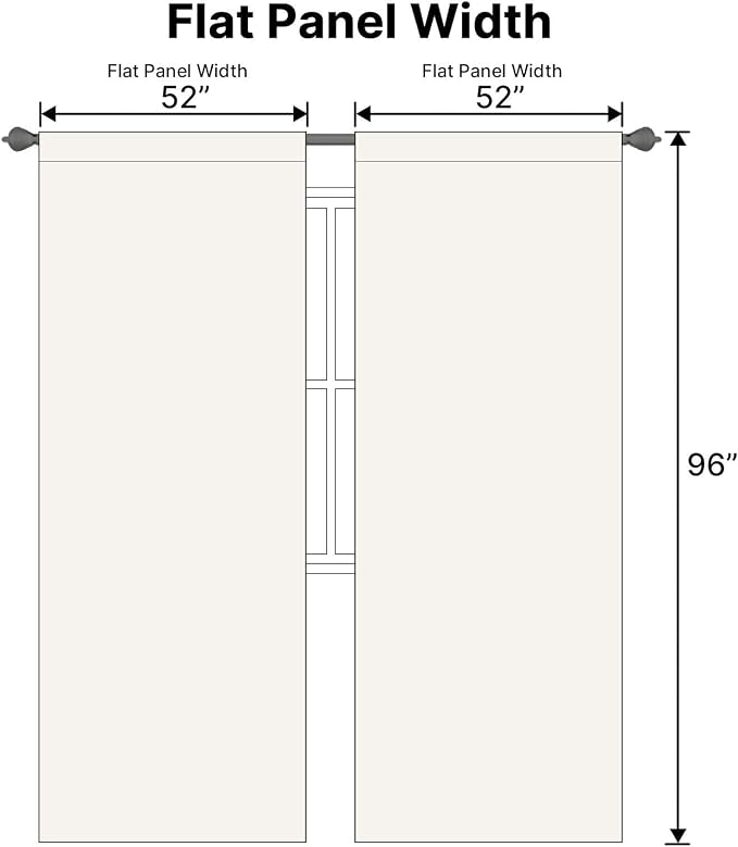 H.VERSAILTEX Light Reducing Curtains Thermal Insulated Window Treatment Panels - Image 6