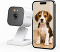 Devo CCAZ10 Security Camera 2K | Indoor &Outdoor|Baby Camera & Pet Monitor | Color Night Vision, 2-Way Audio, Live Stream, Motion Alerts & Notifications White,1 Cam