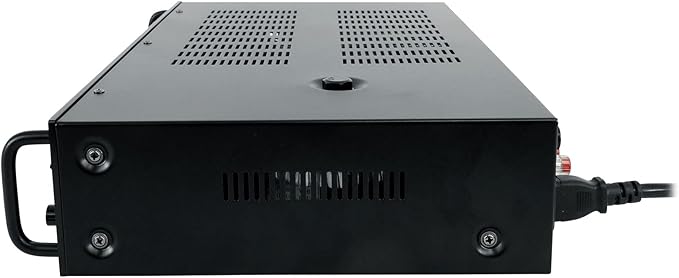 Rockville Home Matrix 4 600W Multi Room Receiver/Amplifier, 8-Channel (4 Zones), Bluetooth, USB, Optical, Coaxial, RCA, Mic Inputs