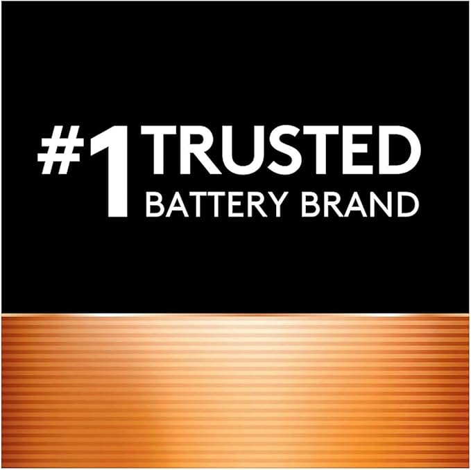 Duracell Coppertop C Batteries, 4 Count Pack, C Battery with Long-lasting Power, All-Purpose Alkaline C Battery for Household and Office Devices