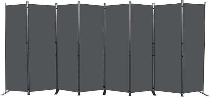 Room Divider, 8 Panel Folding Privacy Screens by CHOSENM