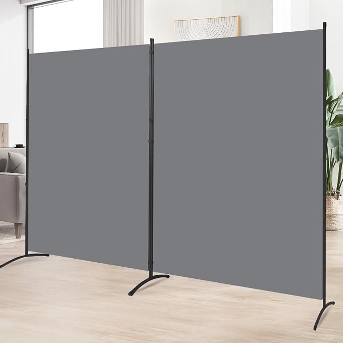 Room Divider Folding Privacy Screens, 6FT Tall Divider by HOMSCREENER