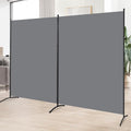 Room Divider Folding Privacy Screens, 6FT Tall Divider by HOMSCREENER
