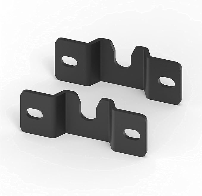 JINGer Sound Bar Wall Mount Brackets for VIZIO Sound BarSoundbar Mounting Bracket for VIZIO SoundBar SB3851C0SB3630E6SB3621nF8MSB4551D5 Speaker with Wall Mount Screws Black