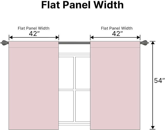 H.VERSAILTEX Blackout Curtains Thermal Insulated Window Treatment Panels Room - Image 6