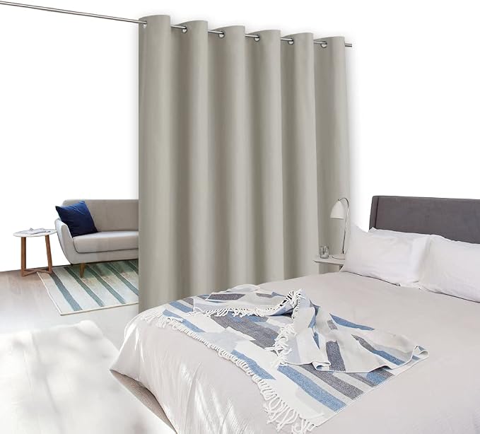NICETOWN Lower Noise Room Dividers Curtains Screens Partitions, Room Darkening - Image 9