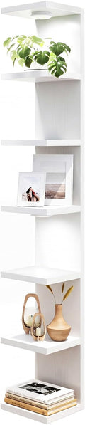 Fixwal 7 Tier Wall Shelf with LED Lights Lack Shelf by Fixwal