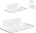 2Pcs Foldable Floating Shelves for Wall, No Drill Adhesive Shelves – for by Unknown