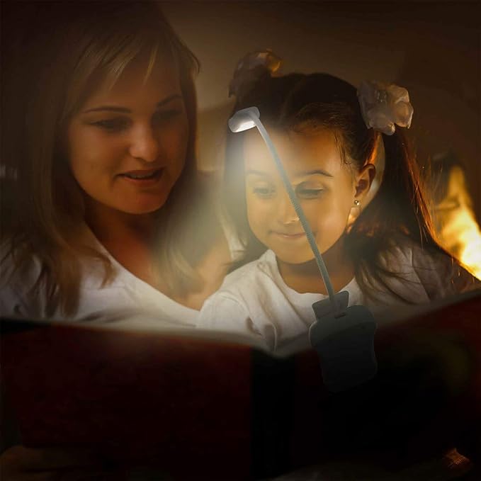 Vekkia 3000K Warm LED Rechargeable Book Light | Easy - Image 2