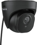 REOLINK 5MP PoE Camera for Home Security, Surveillance Outdoor Indoor, Support 512GB SD Card, Human/Vehicle/Pet Detection, Work with Smart Home, 100ft IR Night Vision, Time-Lapse, RLC-520A(Black)