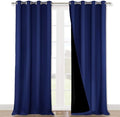 NICETOWN 100% Blackout Blinds, Royal Blue, Laundry Room Decor Window Treatment by NICETOWN
