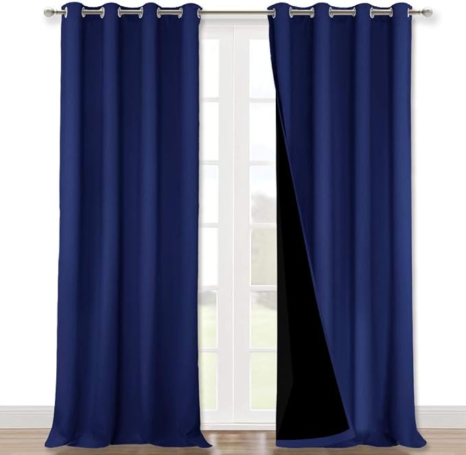 NICETOWN 100% Blackout Blinds, Laundry Room Decor Window Treatment Curtains by NICETOWN