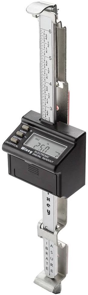 Wixey Digital Planer Gauge – Electronic Digital Readout & Thickness Measuring Tool – Accurate Calibration & Digital Dimensions – Perfect Portable Planer Accessory for Woodworking Upgrade
