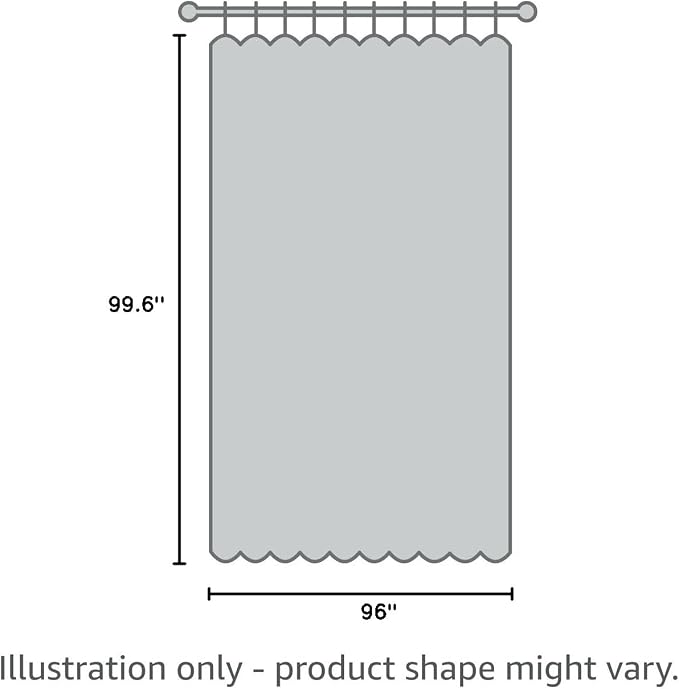 NICETOWN Wall Curtain for Bedroom, Room Divider Curtain for Doorways, Vertical - Image 9