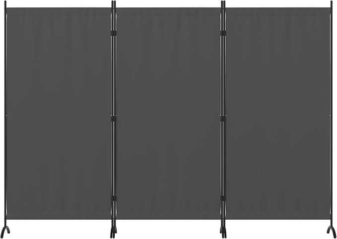 3 Panel Room Divider 6 Ft Folding Screen Room Dividers - Image 9