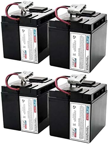 APC Smart UPS 5000 Rack Mount 5U 208V SUA5000RMT5U Compatible Replacement Battery Set by UPSBatteryCenter