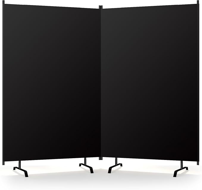 Room Divider Panel, Siebwin 2 Panel Folding Privacy Screens by Siebwin