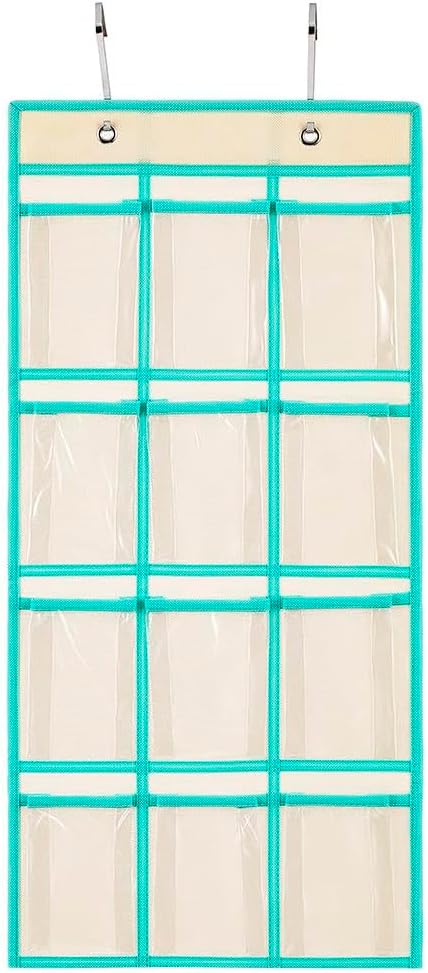 Classroom Pocket Chart For Cell Phones Calculators Over The Door Hanging Closet - Image 5