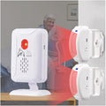 Upgrade Professional Bed Sensor Alarm and Fall Prevention for Elderly/Dementia and More,Caregiver Pager Motion Sensor with 5 Volume Level