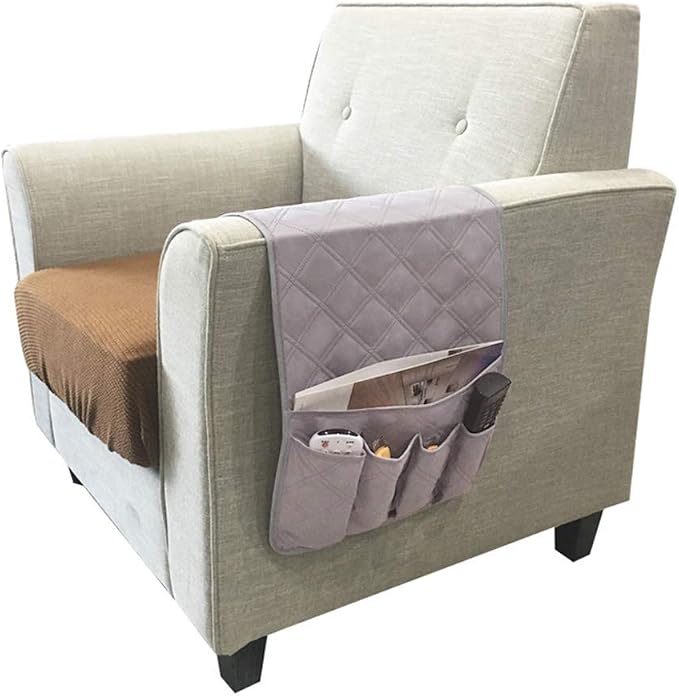 Couch Sofa Armrest Organiser Arm Chair Caddy Bedside Storage Pocket - Image 2