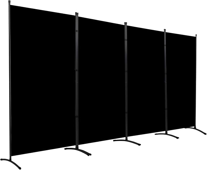 Room Divider 6FT Folding Privacy Screens, 4 Panel Partition Room Dividers | 6FT - Image 8