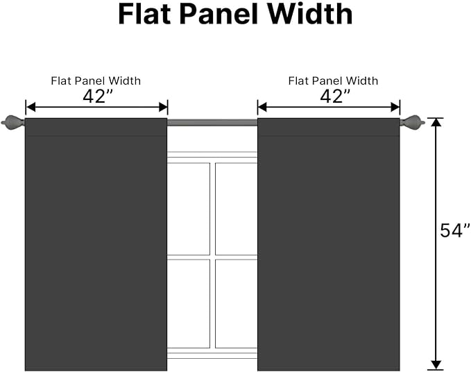 H.VERSAILTEX Blackout Curtains Thermal Insulated Window Treatment Panels Room - Image 7