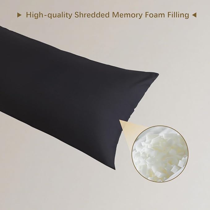 Memory Foam Body Pillow Insert, Bed Pillow - Image 4