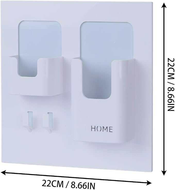 Bedside Shelf - Stick On Wall Mounted Bed Room, Office Adhesive Floating - Image 2