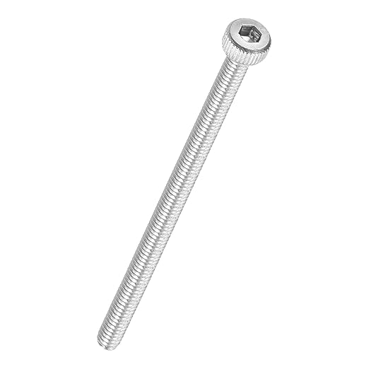 Kozelo 20pcs Socket Head Cap Screws - [M2-0.4 x 38mm] 304 Stainless Steel Allen Socket Drive for Electrical Motor 3D Printing Fan Engine Replacement Use, Silver