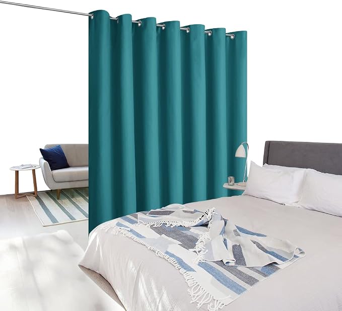 NICETOWN Wall Curtain for Bedroom, Room Divider Drape for Doorways, Vertical - Image 2