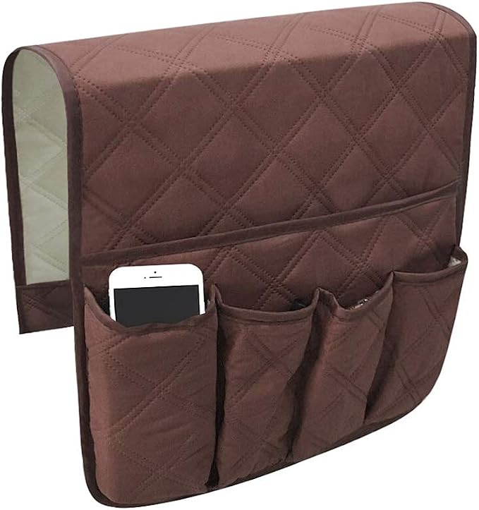 Couch Sofa Armrest Organiser Arm Chair Caddy Bedside Storage Pocket by Unknown