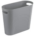 rejomiik Small Bathroom Trash Can, 3.5 Gallon Slim Garbage Can, Office and by rejomiik